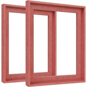 Stylish Floating Frame11x14 Canvas Oil Paintings,  Canvas Frames (Red) (4164)‎